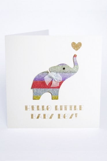 Hello Little Baby Boy Card