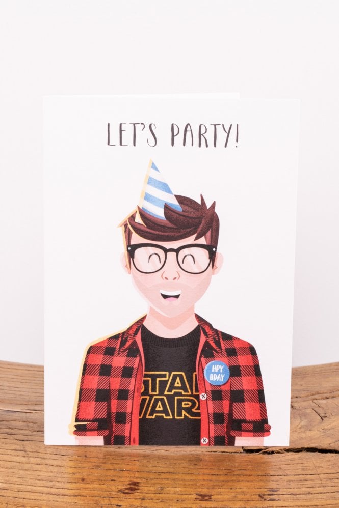 Folio Let’s Party Birthday Card