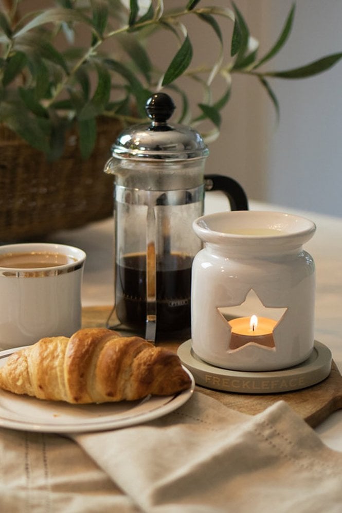 Freckle Face White Star Oil Burner