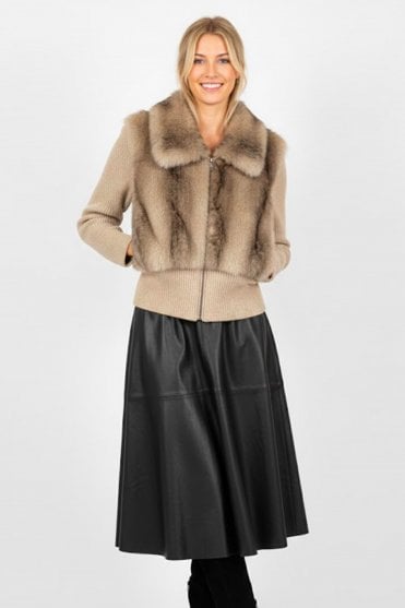 Gaelle Jacket in Beige