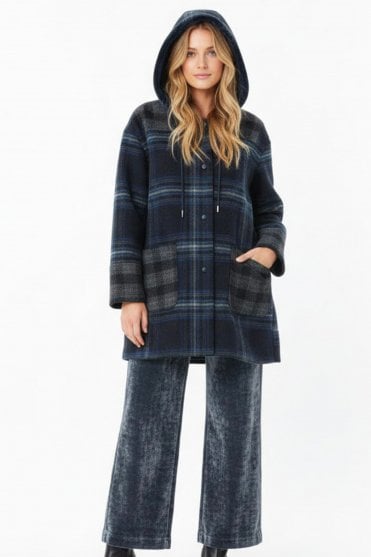 Geneza Jacket in Navy Blue