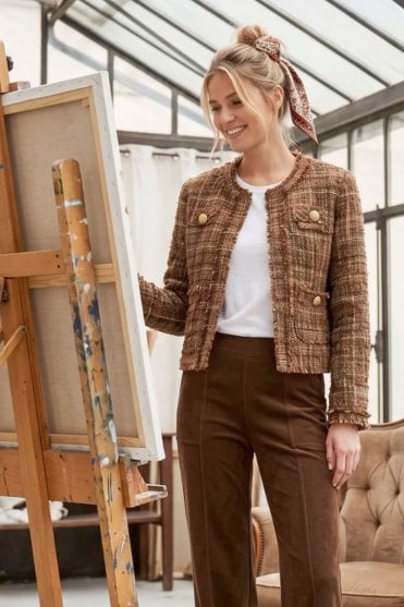 Gentiane Jacket in Brown
