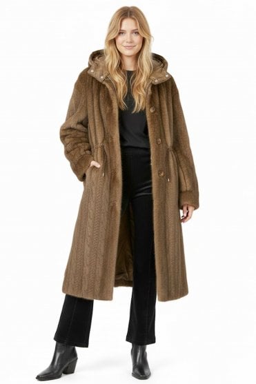 Giverdale Coat in Brown