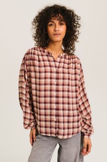 Gladis Blouse in Lodge