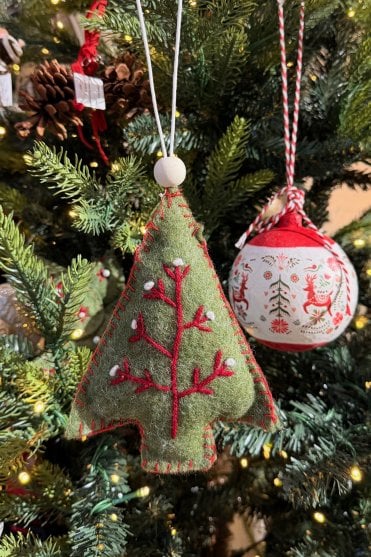 Green Tree Hanging Decoration