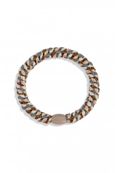 Hairband in Copper Grey Glitter