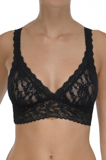 Crossover Bralette in Black