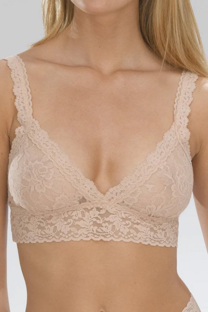 Hanky Panky Crossover Bralette in Chai
