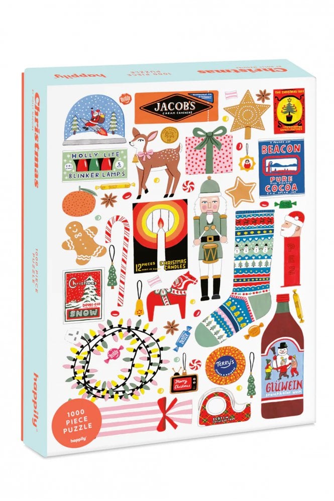 Happily Puzzles Christmas 1000 Piece Puzzles