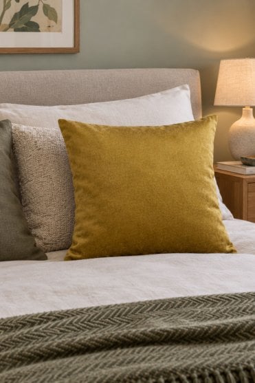 Harvest Gold Cushion Cover