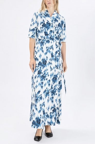 Clever Dress with Dripping Flowers