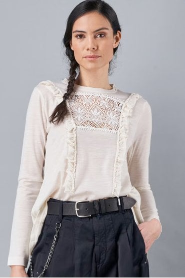 Truthful Top in Ivory