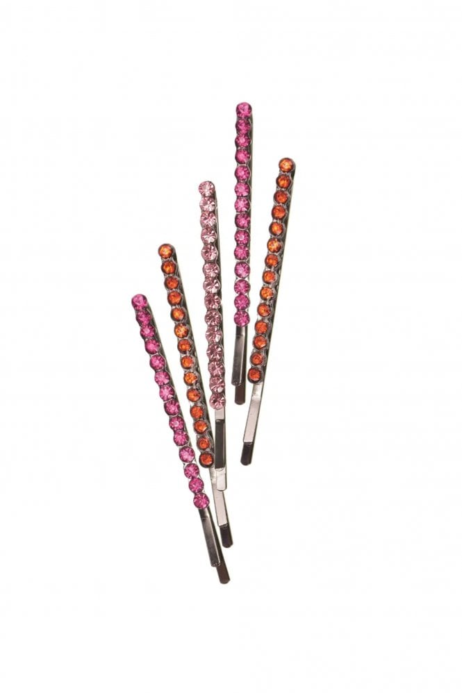 Hot Tomato Five of The Brightest Bobby Pins in Hot To Trot