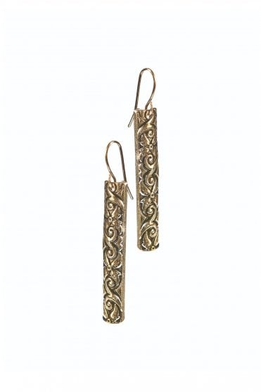 Frieze Totem Drop Earrings