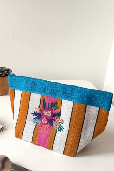 Posy Floral Recycled Pouch