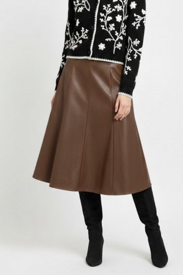 Ilona Skirt in Brown