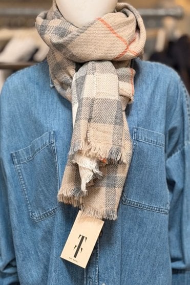 Isabella Scarf in Beige