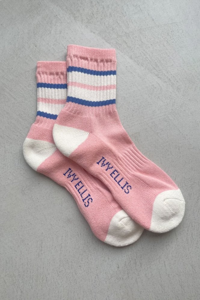 IVY ELLIS Puck Socks in Rizzo