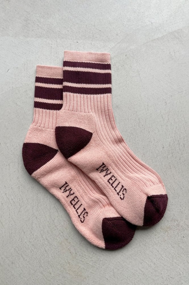 IVY ELLIS Vintage Sport Socks in Macarella
