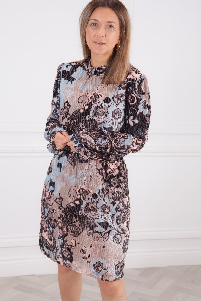 Joyce & Girls Calgary Devore Print Dress