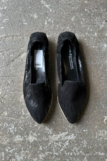 Pia Toe Zebra Print Shoe