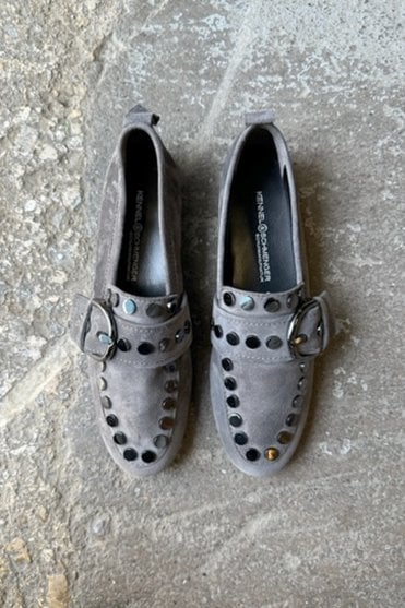 Studded Suded Loafer