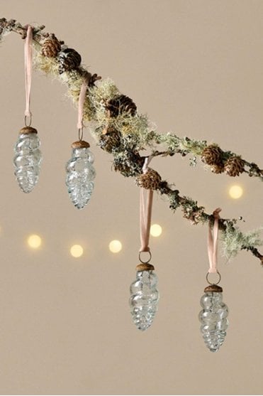 Khol Shell Bauble Set of 4
