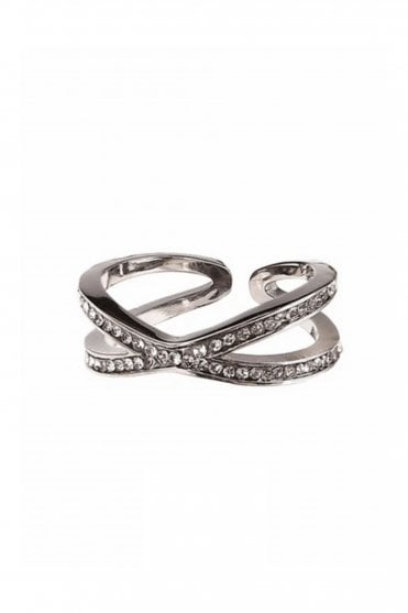 Kiss Ring in Natural/Clear