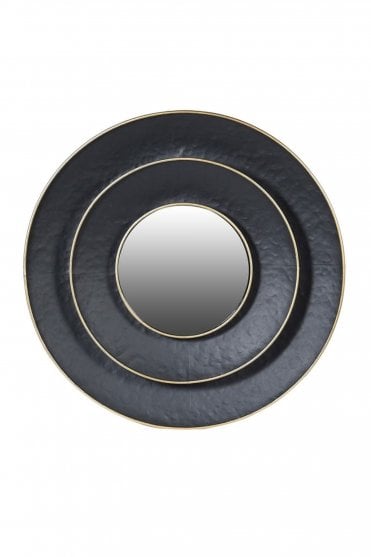 Layered Round Mirror