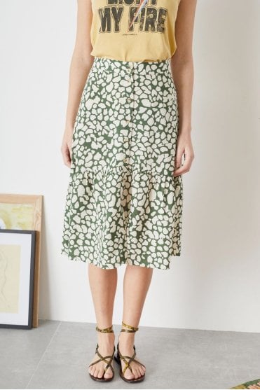 Joshua Animal Print Skirt