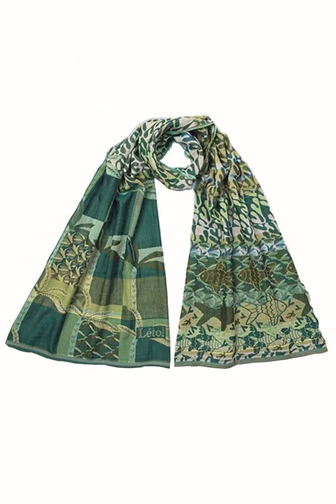 Pascal Flamand Letol Letol Pascal Salicorne Scarf at Sue Parkinson
