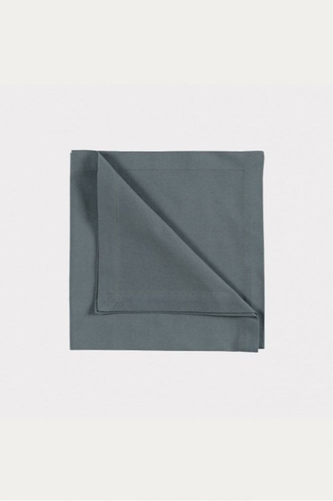 Linum Robert Napkin 4-Pack in Granite Grey
