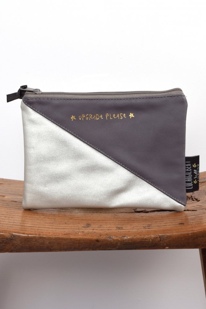 Lola and Gilbert London Upgrade Please faux leather pouch