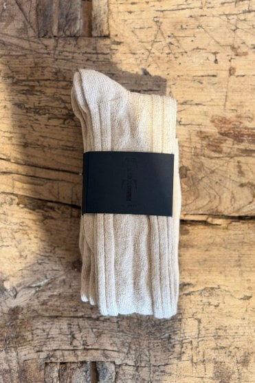 Long Wool Sock in Nature