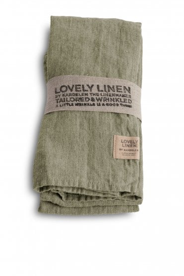 Linen Napkins in Avocado