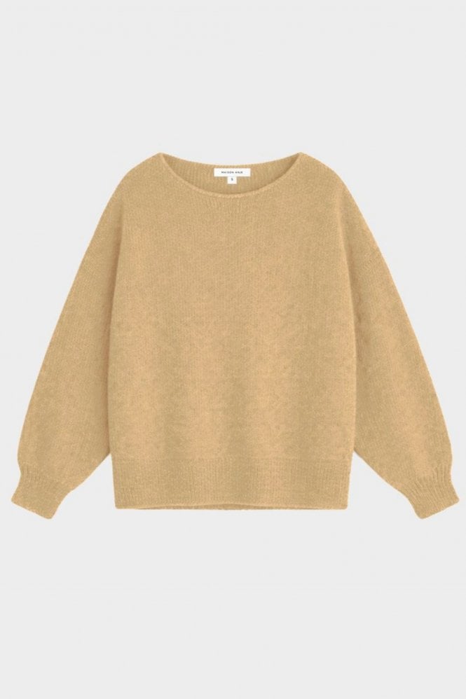 Maison Anje Barico Sweater in Camel
