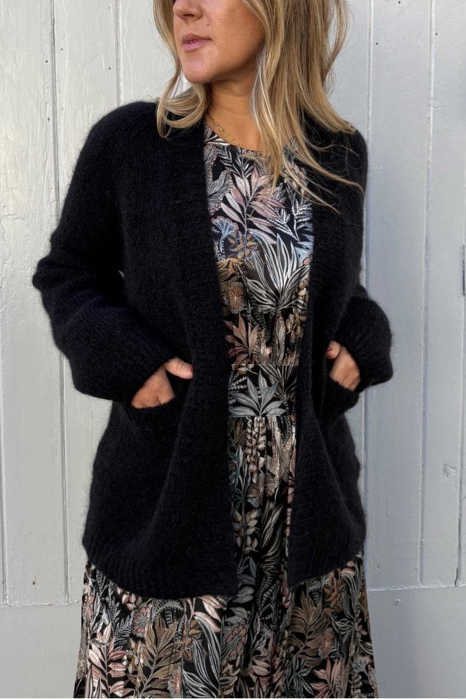 Maison Anje Bruneti Cardigan in Black