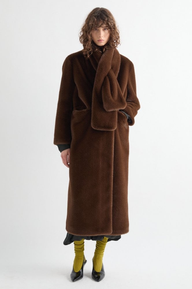 Meimeij Faux Fur Coat