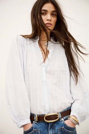 Melody Shirt in Sky Blue