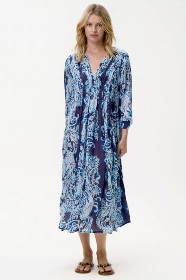Mia Viscose Dress in Barbuda