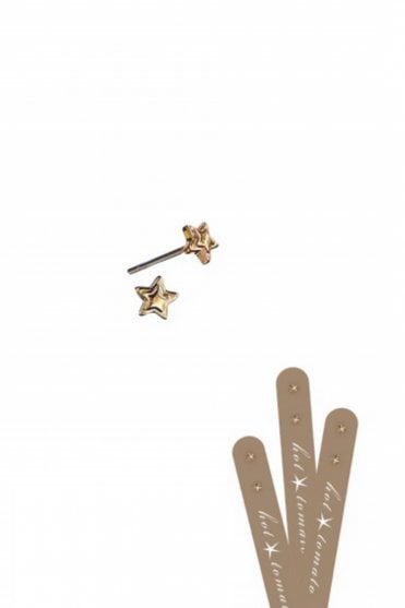 Micro Star Studs in Gold