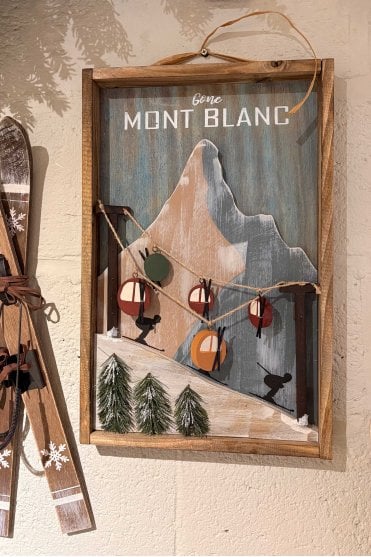 Mont Blanc Wall Plaque
