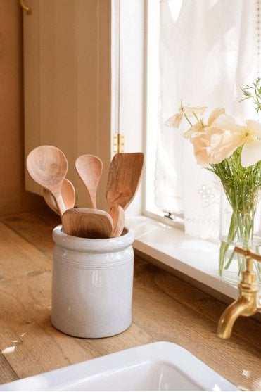 Crock Pot Utensil Jar