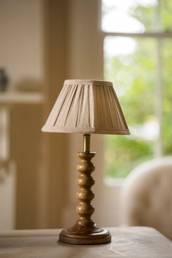 Morgan Wright Linen pleated Shade