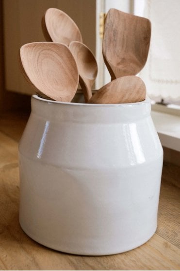 Stove Utensil Jar