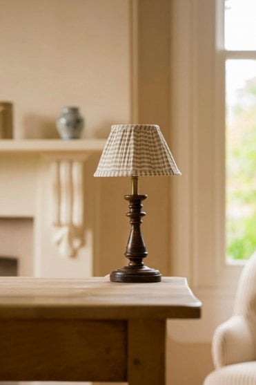 The Cadleford Table Lamp in Walnut