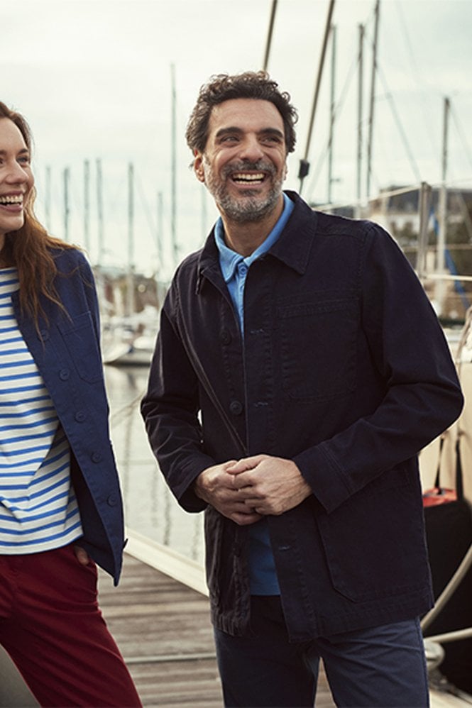 Mousqueton Hiliz Jacket in Marine
