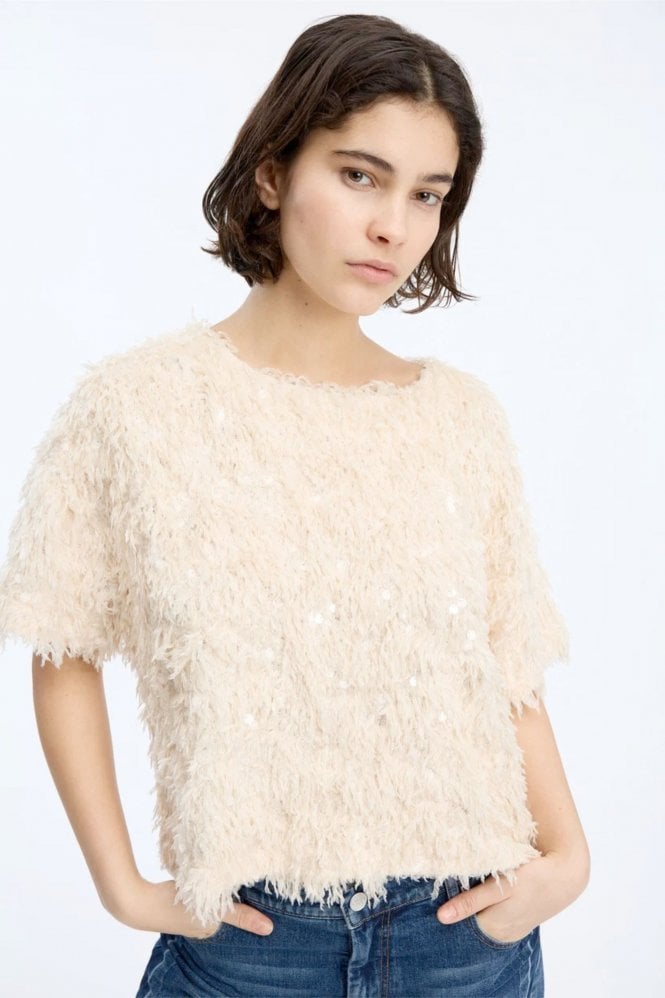Munthe Valence Top in Creme