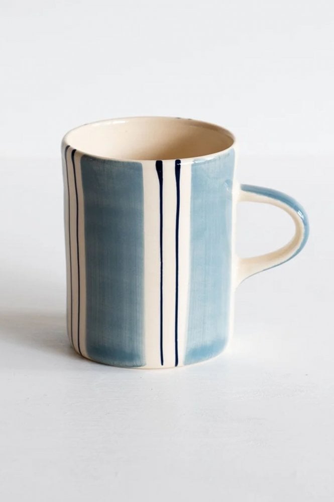 Musango Demi Mug Twin Stripe in Dove Grey