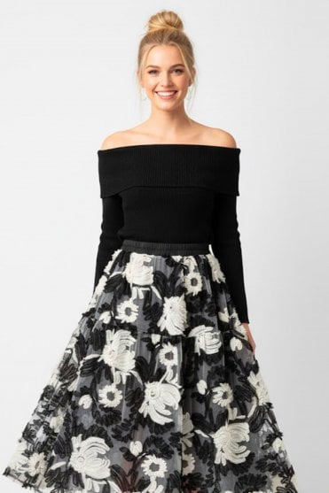Naida Jumper in Black